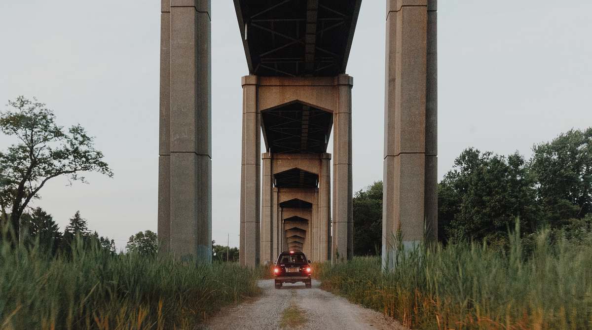 augustine wildlife area car on hallway surrunded middletown